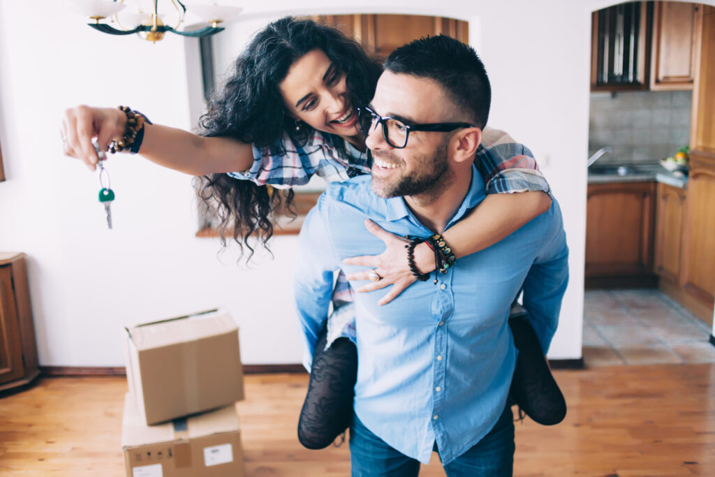 Young couple closing on a new home | Owning